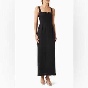 POSSE Zayla Column Maxi Dress | 100% Linen | Australian Luxury